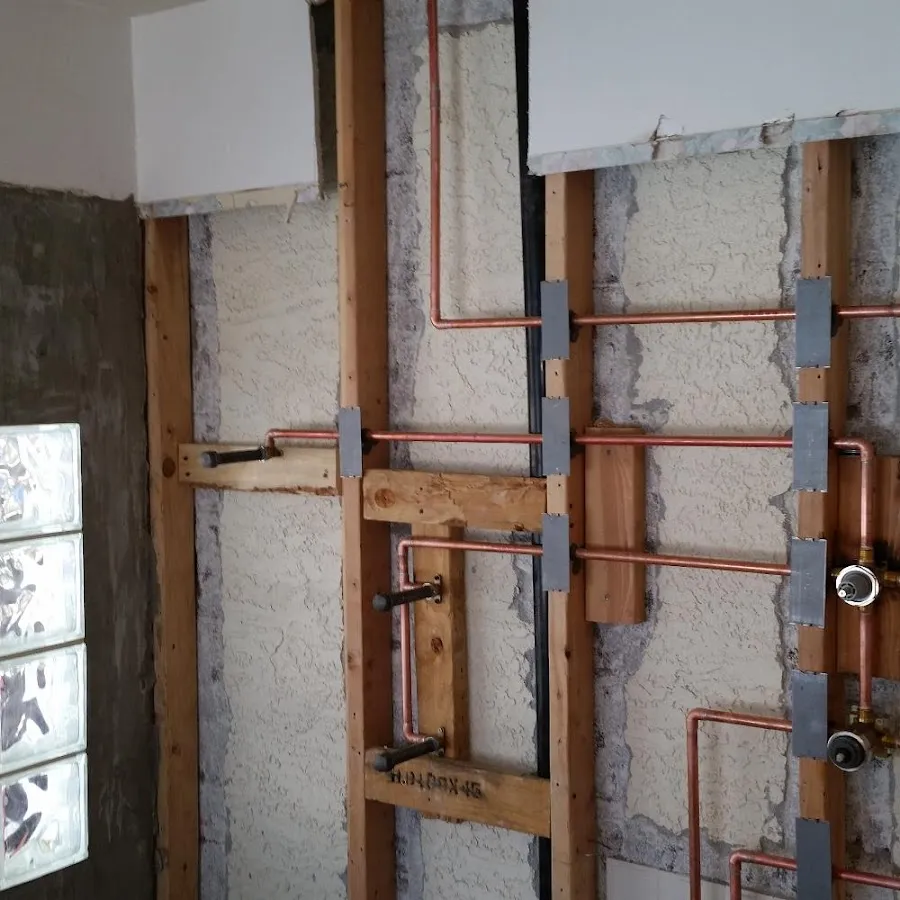 Copper pipe installation for Burst Pipe Repair in Blackstone